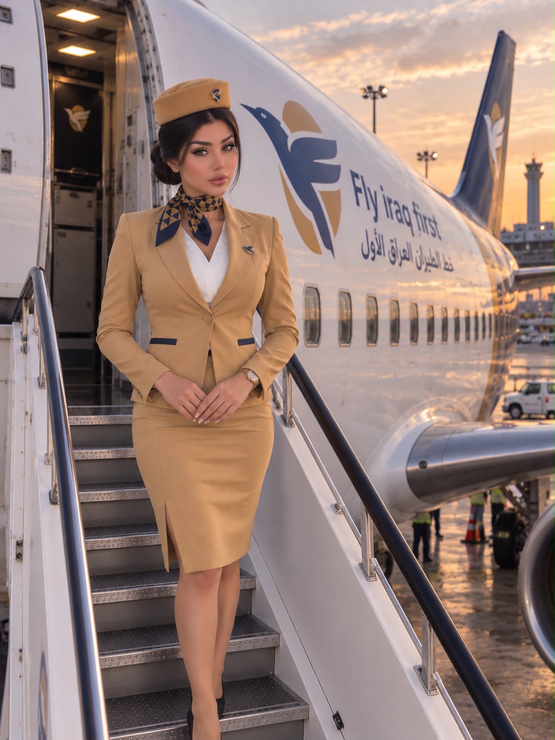 Fly Iraq First cabin crew